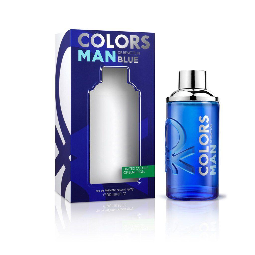 Colors Man Blue Benetton Edt 200 Ml Hombre-0