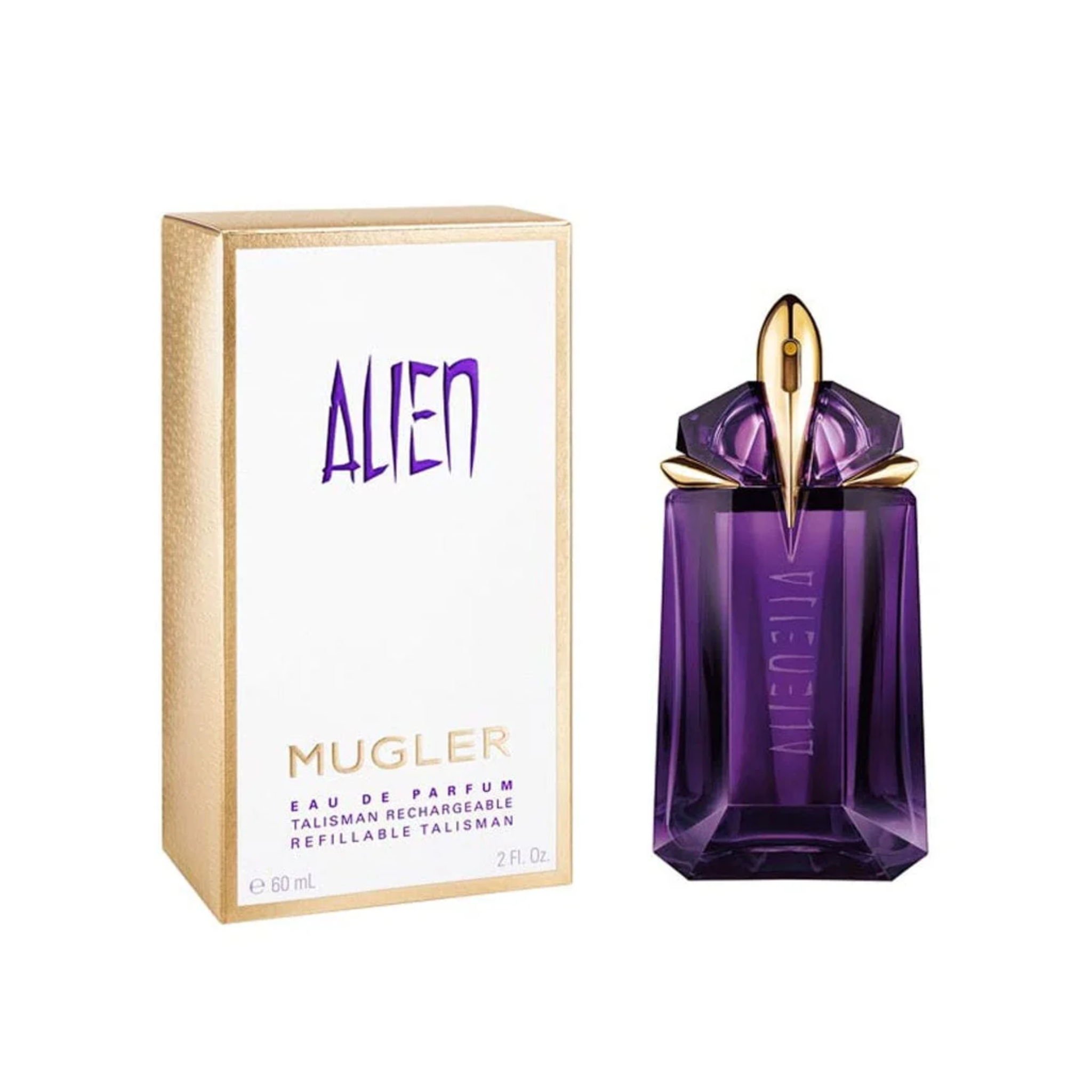 Perfume Alien Thierry Mugler Edp 60ML Mujer Rechargeable-0