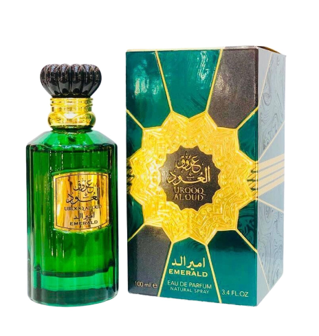 Urooq al Oud Emerald Edp 100ml Lattafa Hombre-1