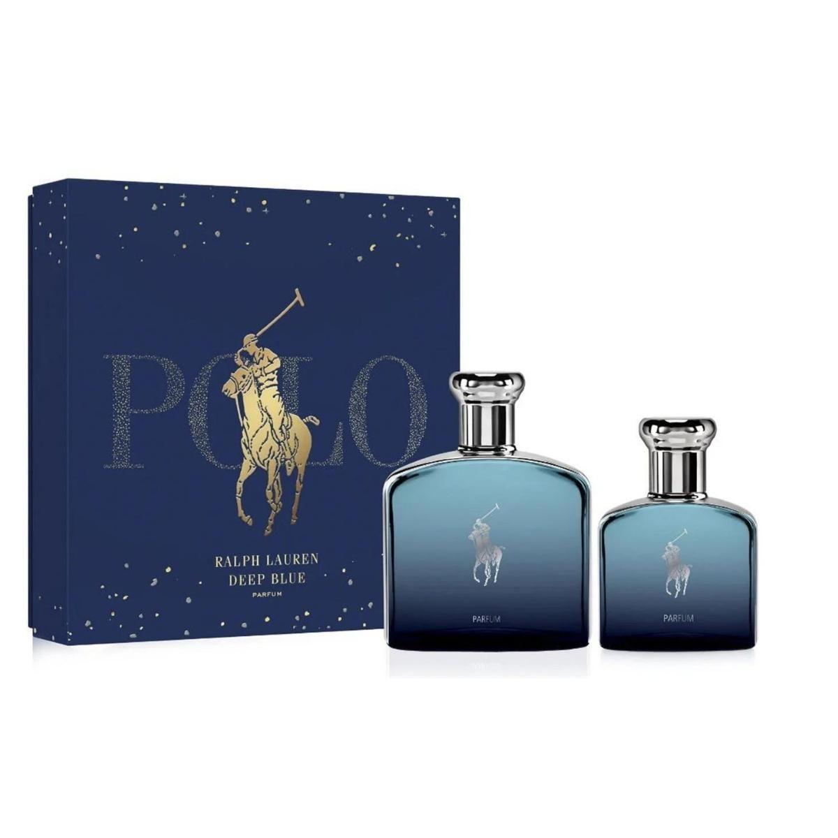 Estuche Polo Deep Blue Ralph Lauren Parfum 125ml + 40ml Hombre (Caja Azul)-1