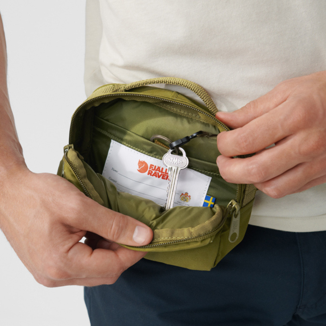 Banano Fjallraven Kánken Hip Pack Frost Green-6