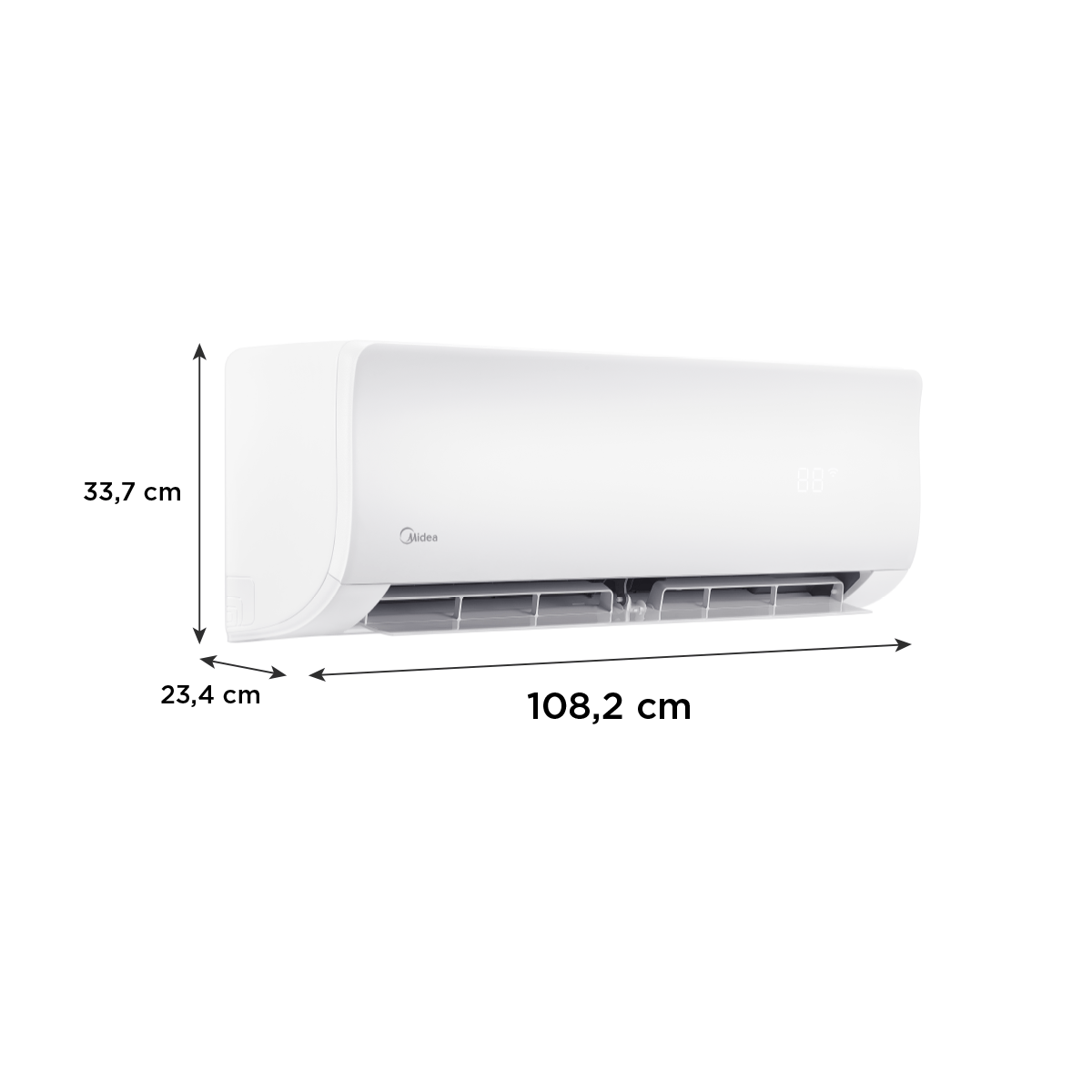 AIRE ACONDICIONADO SPLIT MURO 24.000 BTU XTREME INVERTER + WIFI-2