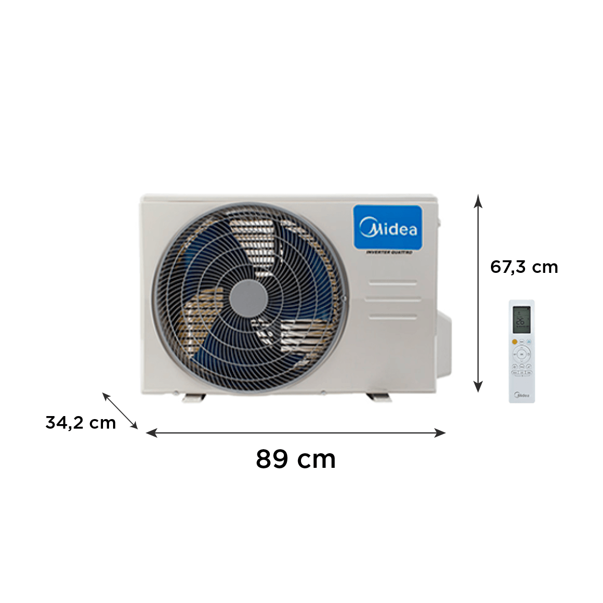 AIRE ACONDICIONADO SPLIT MURO 24.000 BTU XTREME INVERTER + WIFI-3