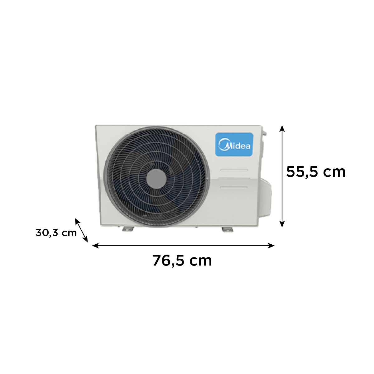 AIRE ACONDICIONADO SPLIT MURO 18.000 BTU INVERTER XTRA R32-3