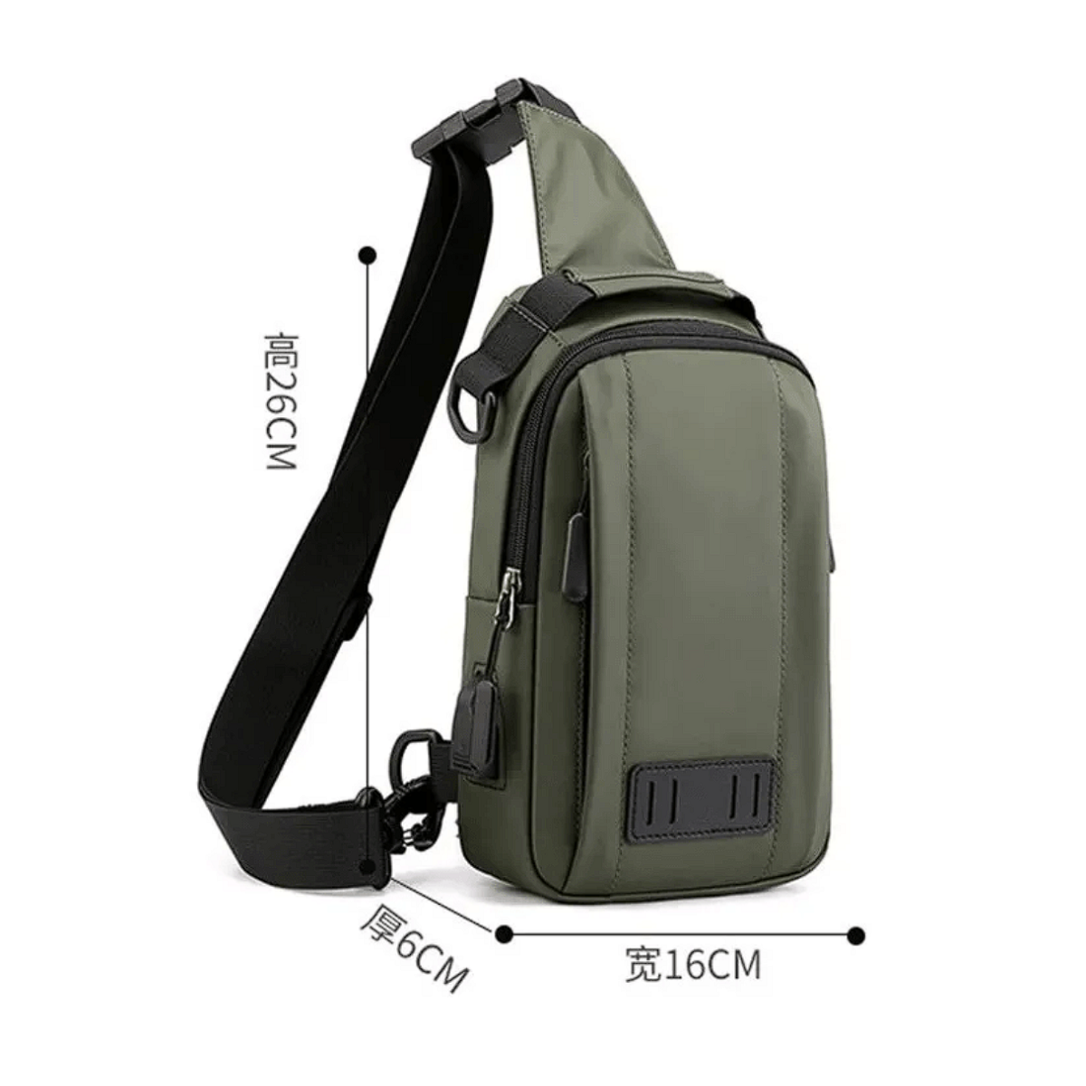 Riñonera Bolso Hombro Tactico Deportivo Azul M9-2