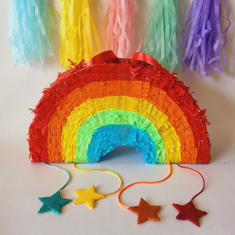 PIÑATA ARCOIRIS MULTICOLOR-4