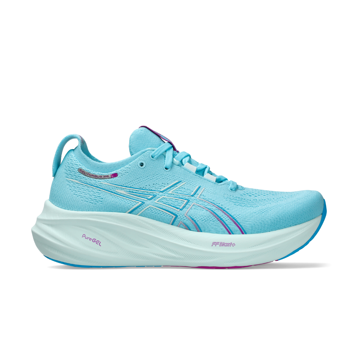 Zapatillas GEL-NIMBUS 26 Celeste Mujer 1012B601.404-0