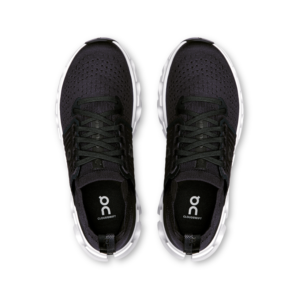 Zapatilla Cloudswift 4 Running Negro Mujer-1