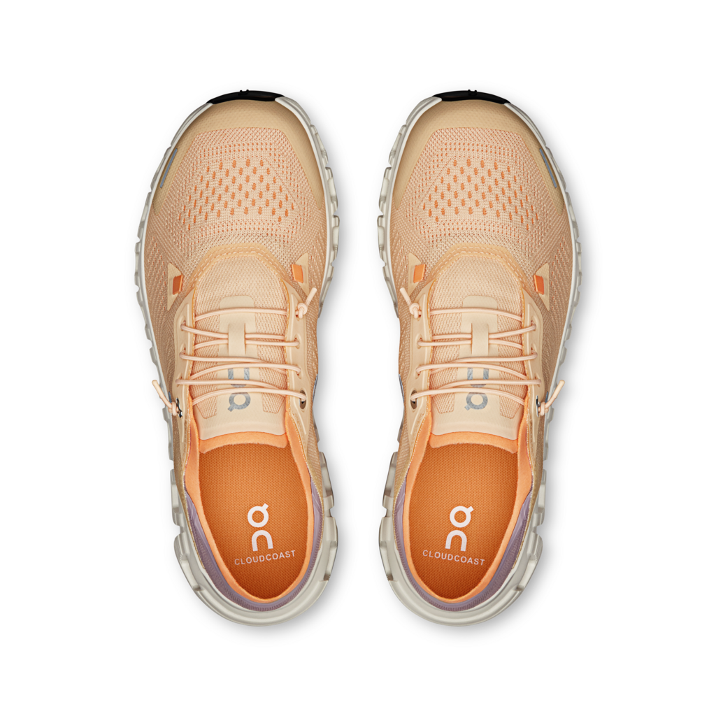 Zapatilla Cloud 6 Coast Uso Diario Beige Mujer-1