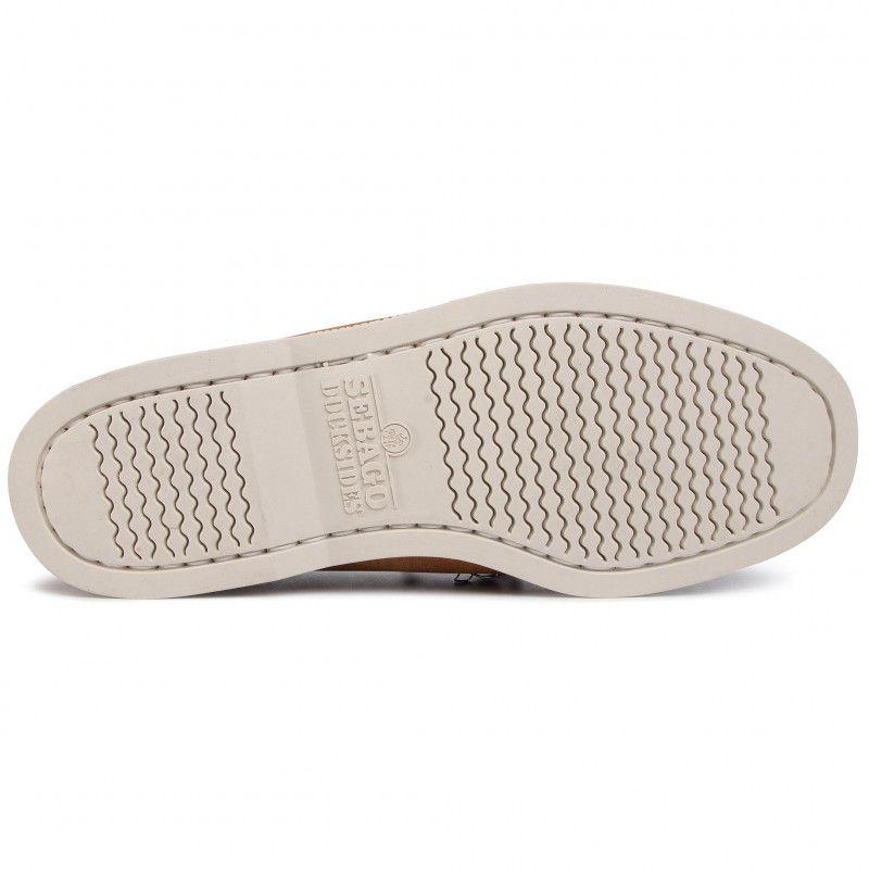 Mocasines de Cuero DOCKSIDES PORTLAND Café Hombre H0912-2