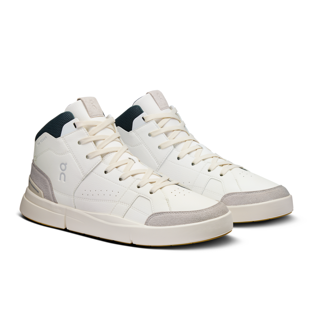 Zapatillas THE ROGER Clubhouse Mid Blanco Hombre 3MD11142924-5