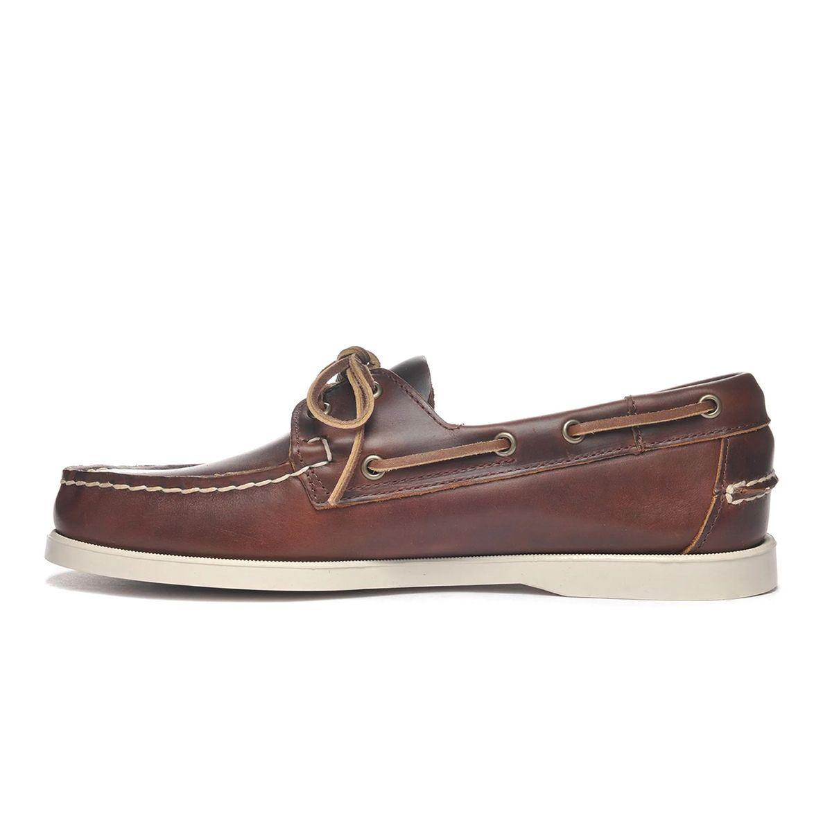 Mocasines de Cuero DOCKSIDES PORTLAND Café Hombre G0900-3