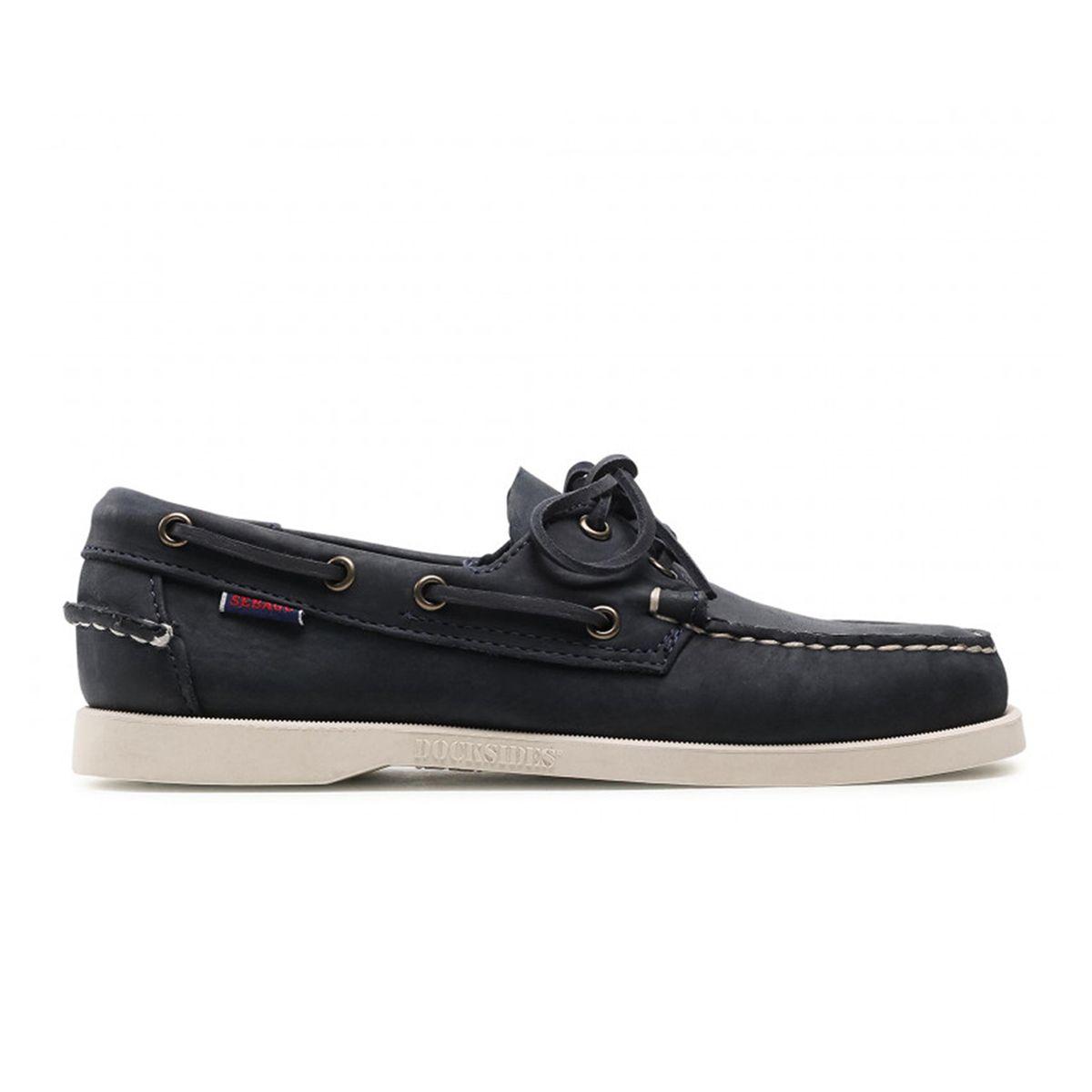 Mocasines de Cuero DOCKSIDES PORTLAND Azul Hombre H0908-0
