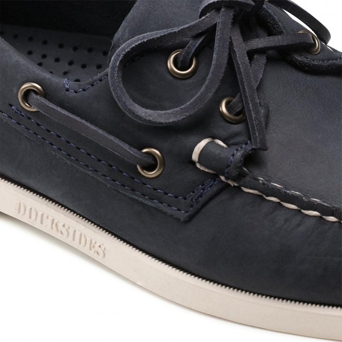 Mocasines de Cuero DOCKSIDES PORTLAND Azul Hombre H0908-2