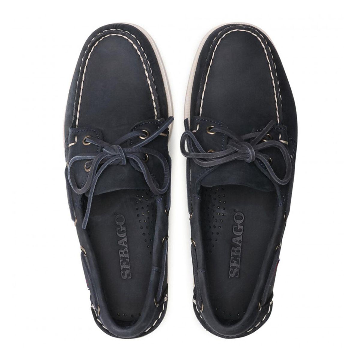 Mocasines de Cuero DOCKSIDES PORTLAND Azul Hombre H0908-3