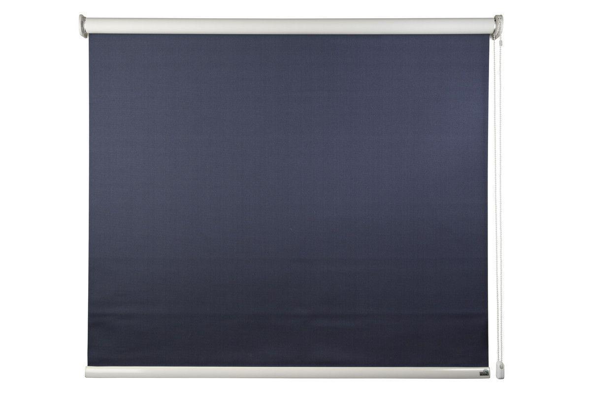 Cortina Roller Blackout Color Azul 80x120 cm-0