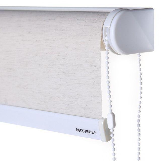 Cortina Roller Traslúcida Beige Vetas 200x100 cm-1