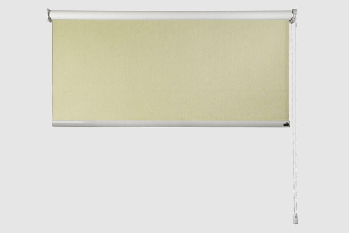 Cortina Roller Blackout Linen Crudo 180x180 cm-1