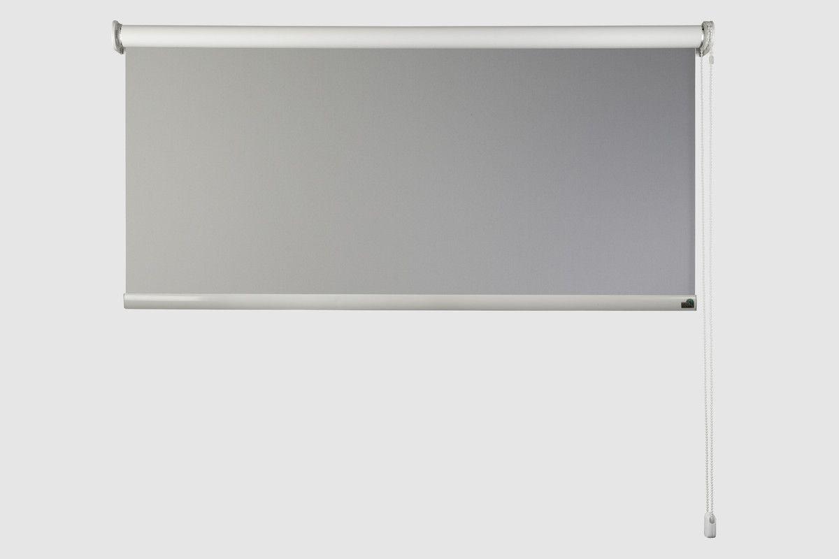 Cortina Roller Blackout Color Gris 100x100 cm-1
