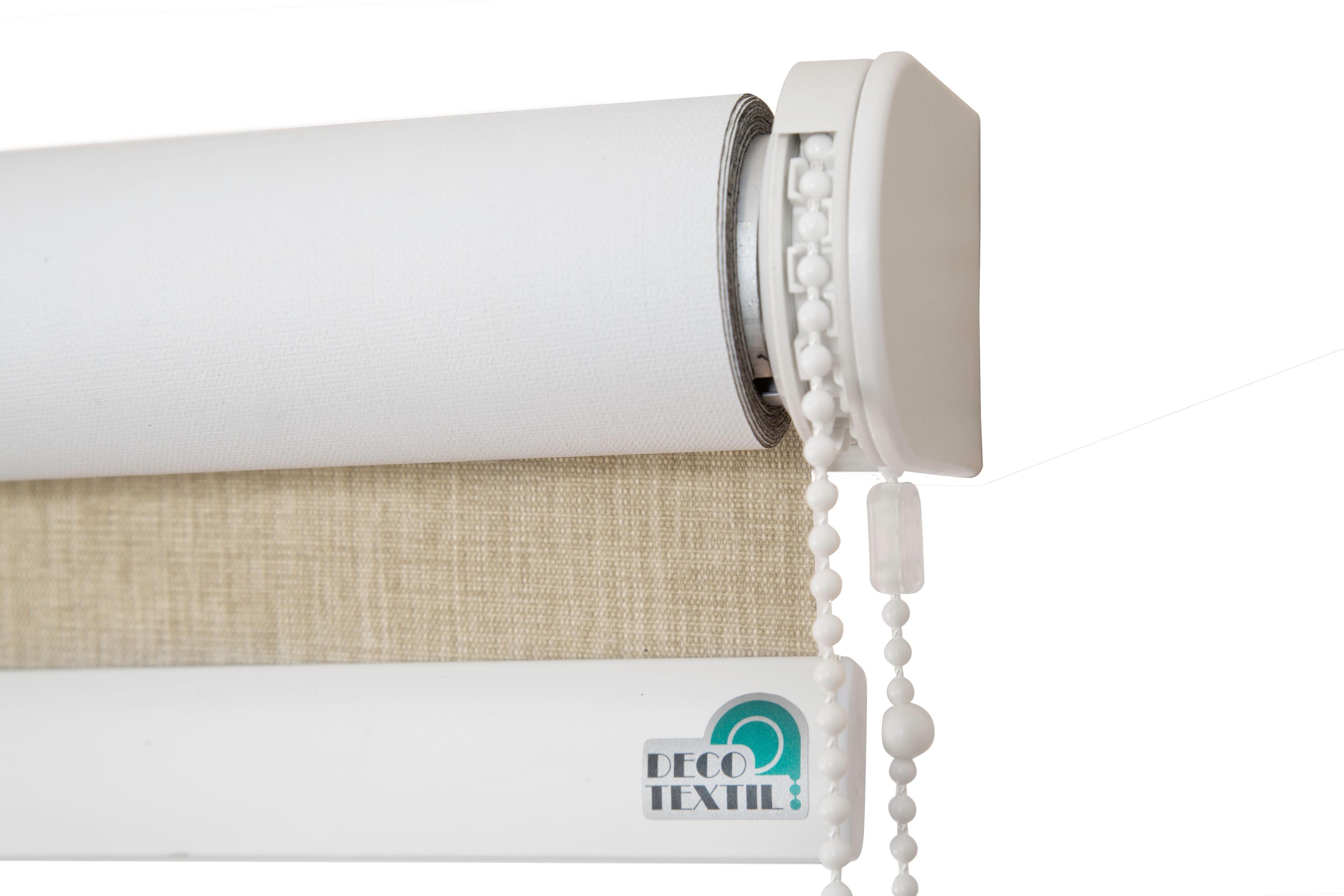 Cortina Roller Blackout Linen Verdoso 160x140 cm-2