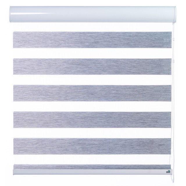 Cortina Duo Rústica Gris 140x160 cm-0