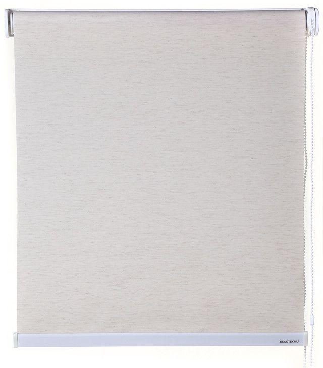 Cortina Roller Traslúcida Beige Vetas 180x120 cm-0