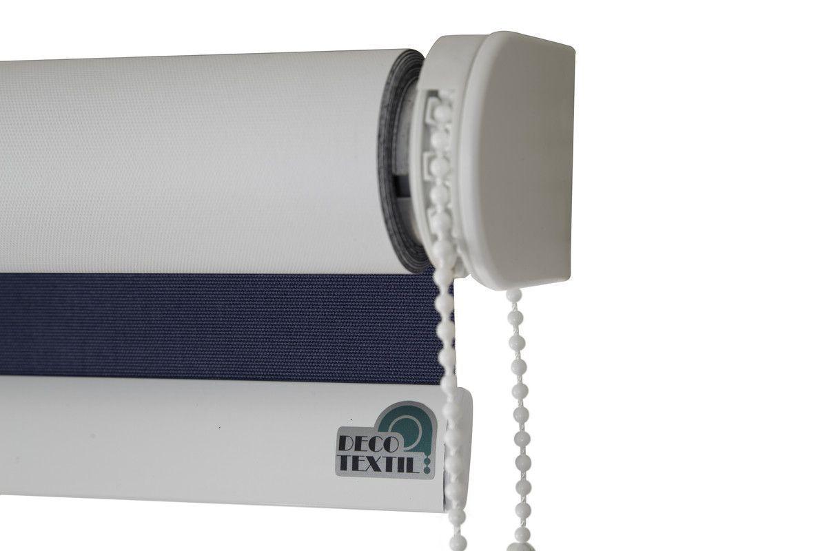 Cortina Roller Blackout Color Azul 140x80 cm-3