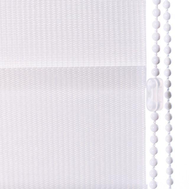 Cortina Duo Rústica Blanca 140x160 cm-3