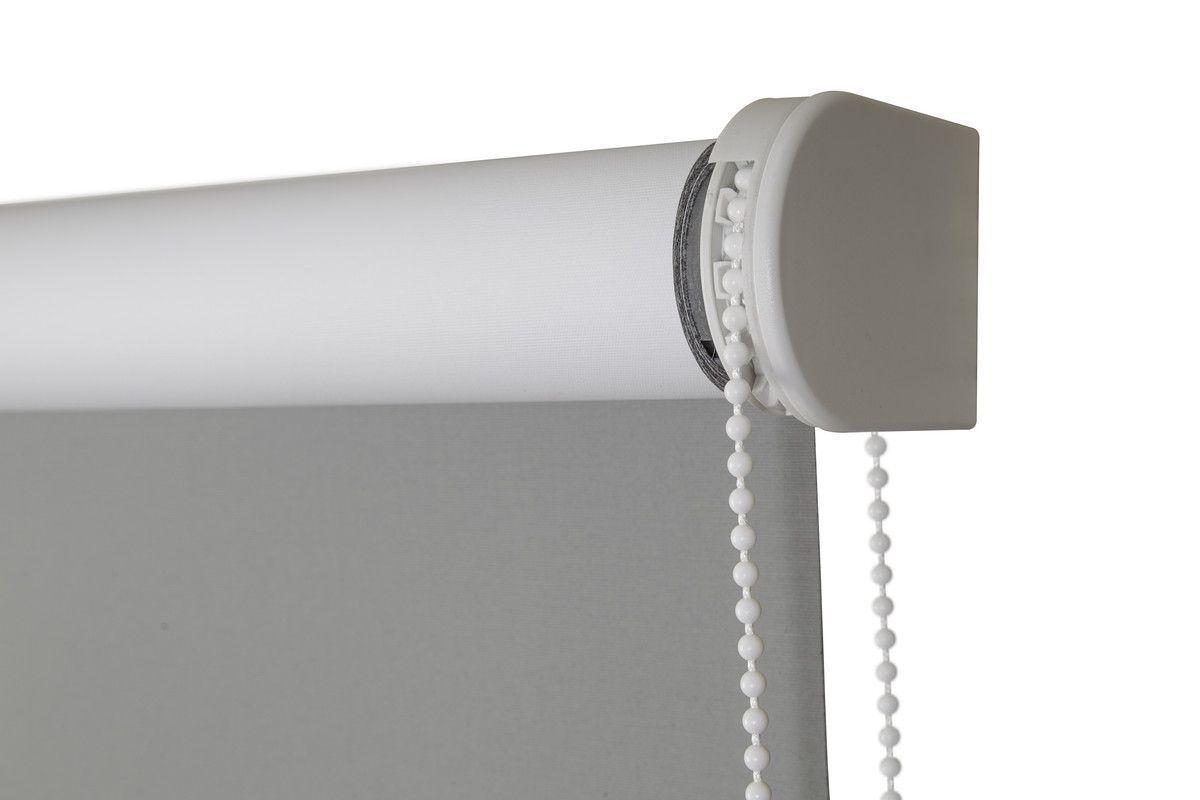 Cortina Roller Blackout Color Gris 140x160 cm-2