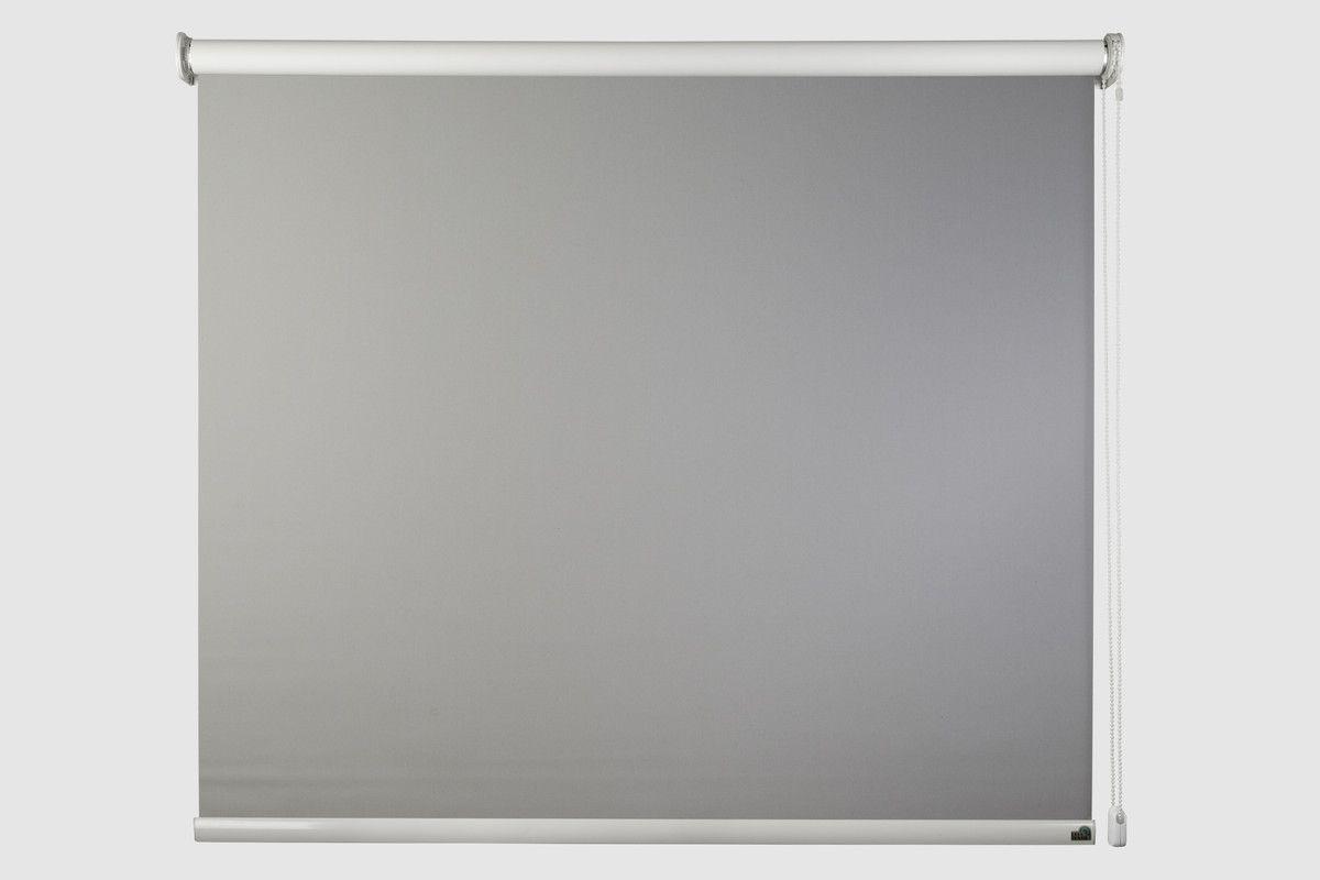 Cortina Roller Blackout Color Gris 140x160 cm-0