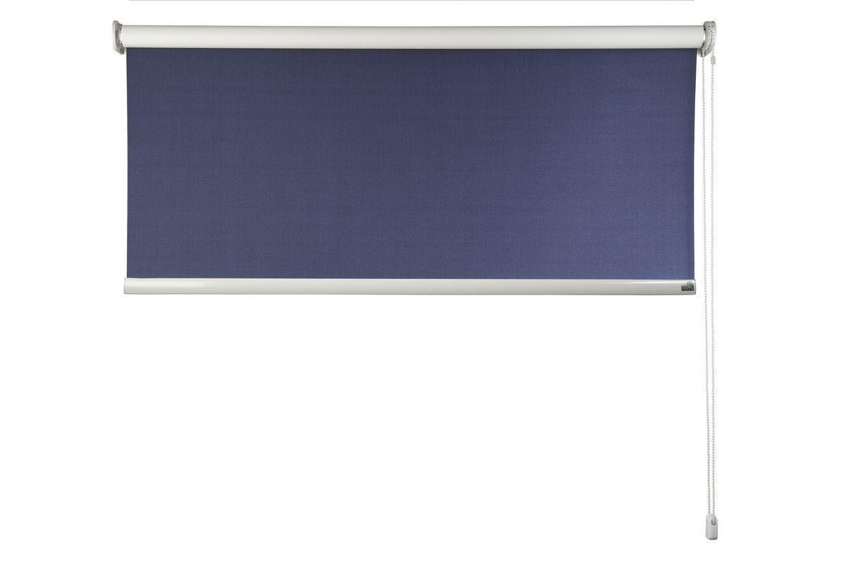 Cortina Roller Blackout Color Azul 160x160 cm-1