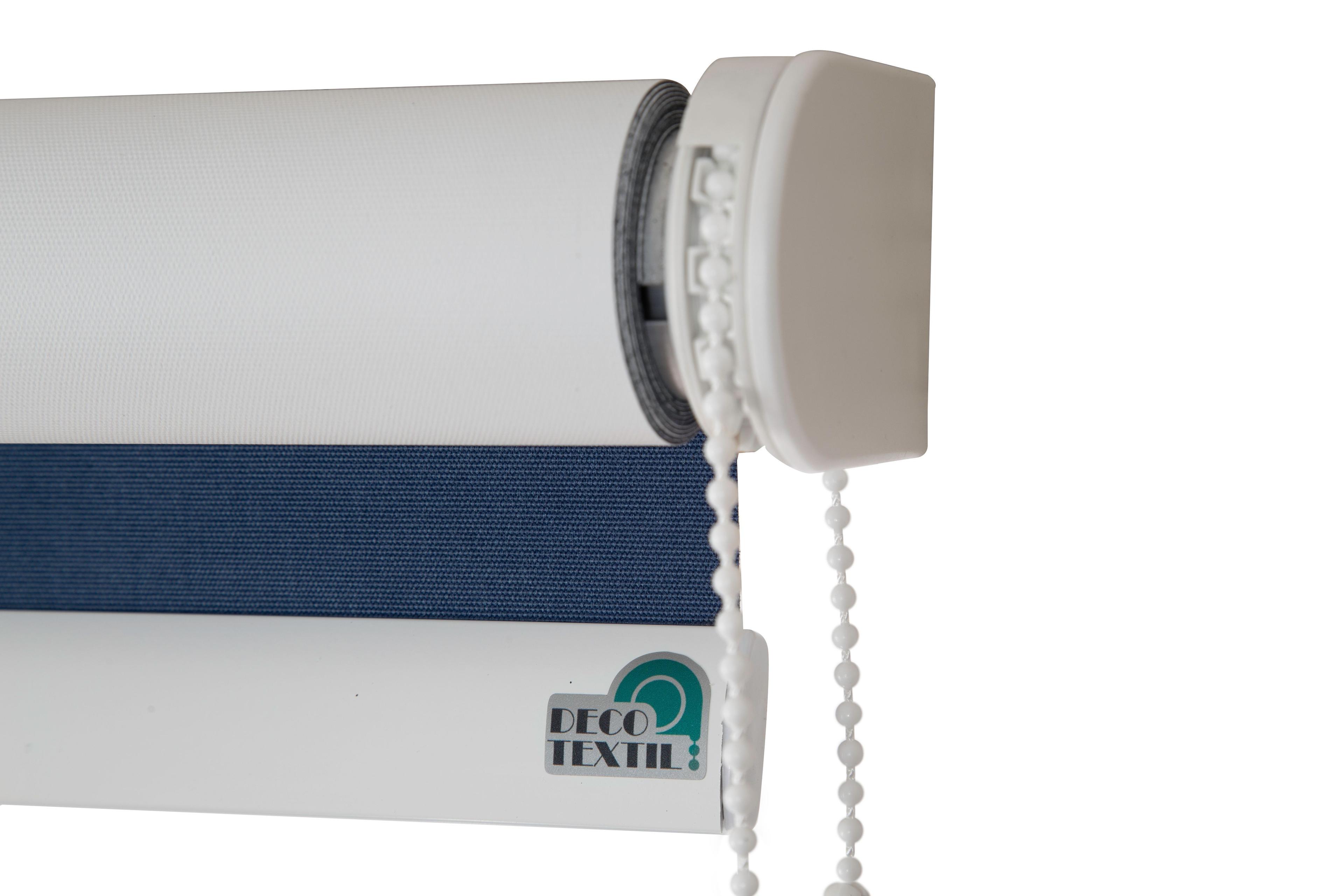 Cortina Roller Blackout Color Azul 120x240 cm-3