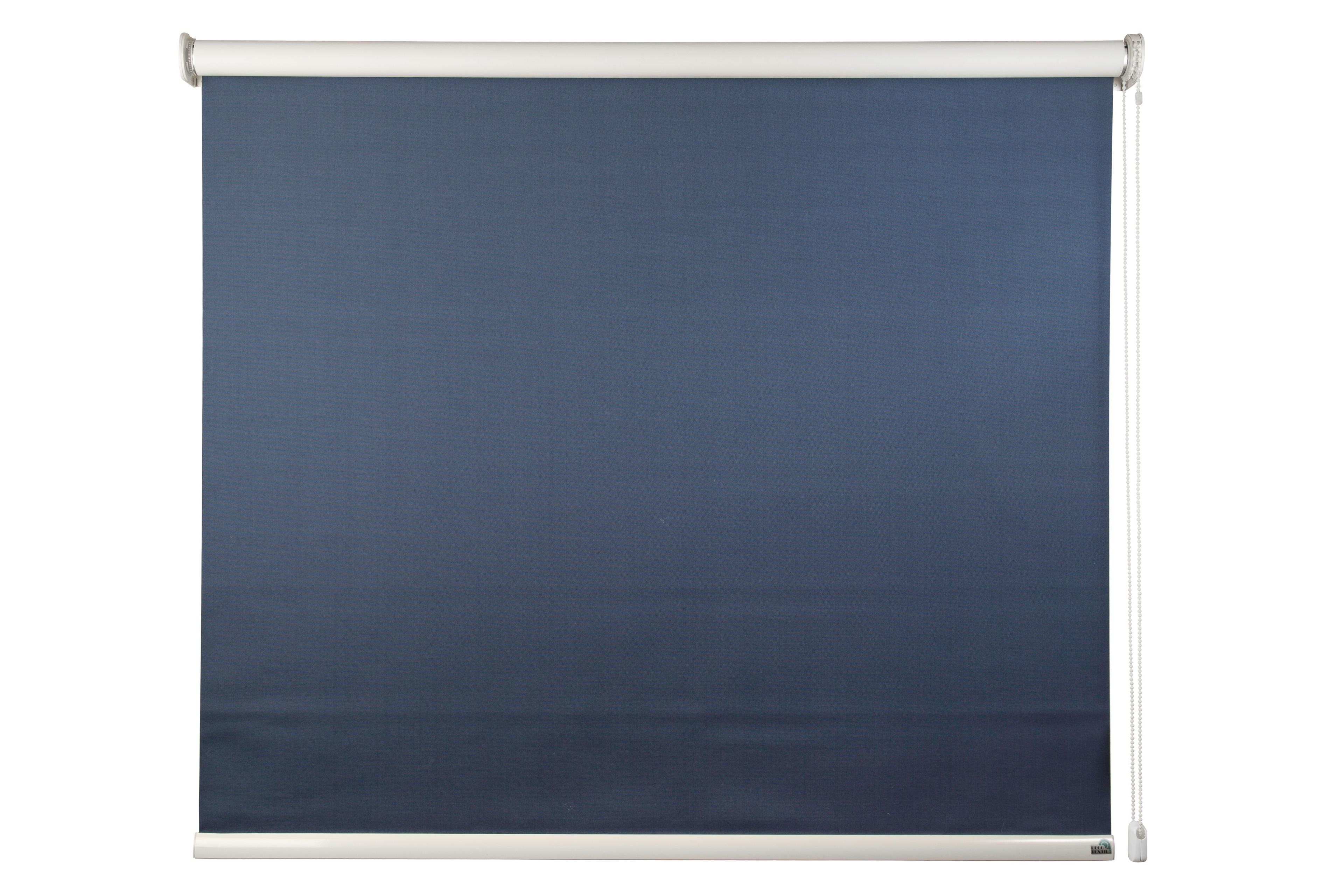 Cortina Roller Blackout Color Azul 120x240 cm-0
