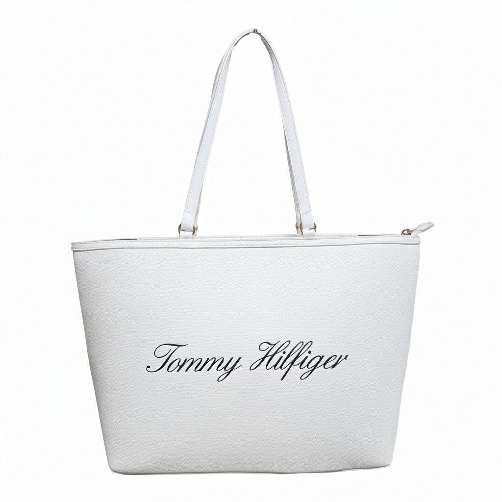 Tote grande Tommy Hilfiger Blanco-0