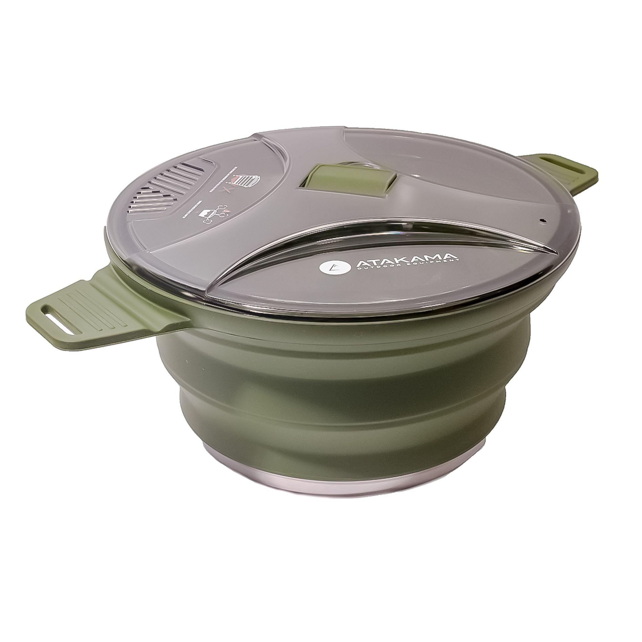 Olla Plegable Maqui 2.5 Lt Camping/trekking Atakama Outdoor-0