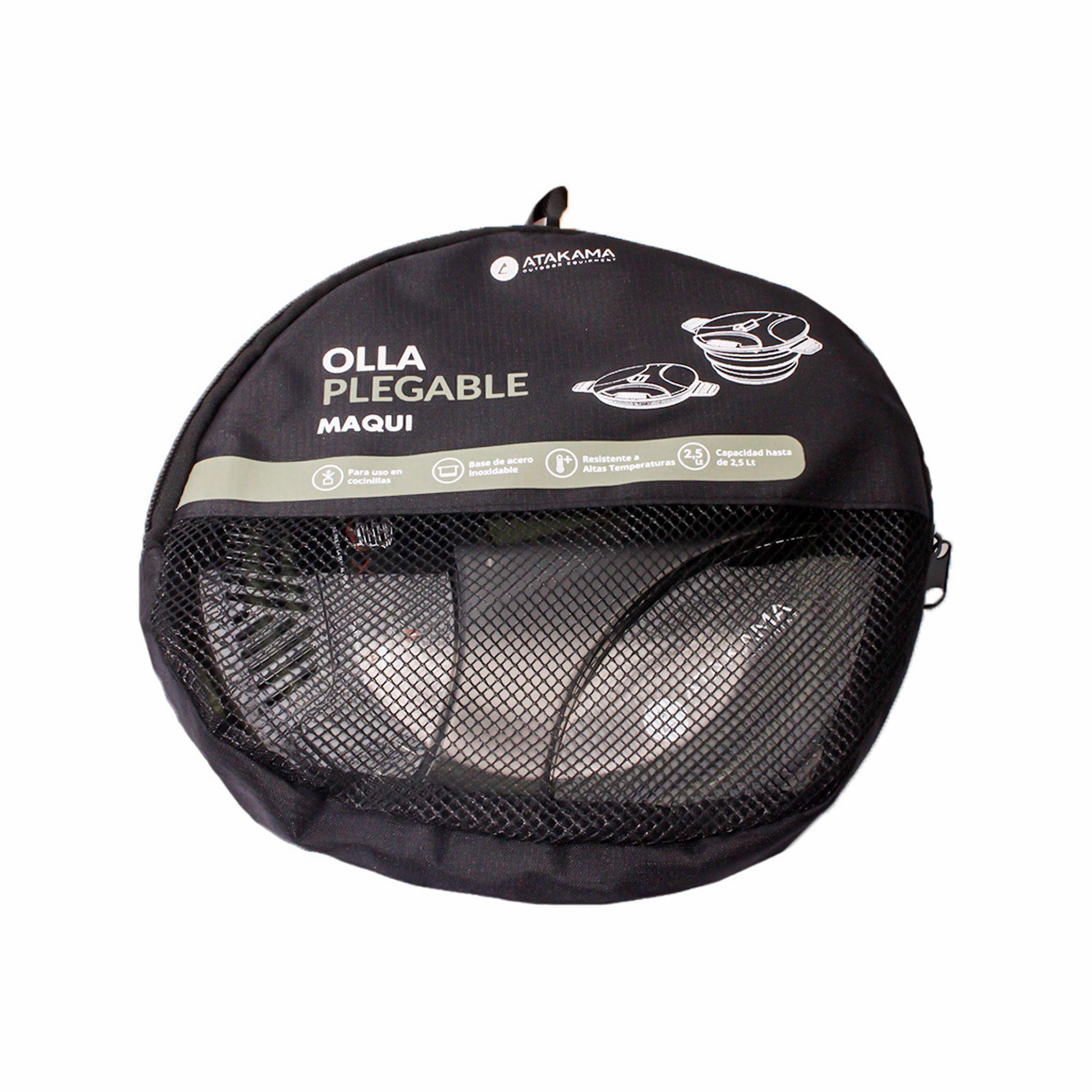 Olla Plegable Maqui 2.5 Lt Camping/trekking Atakama Outdoor-3