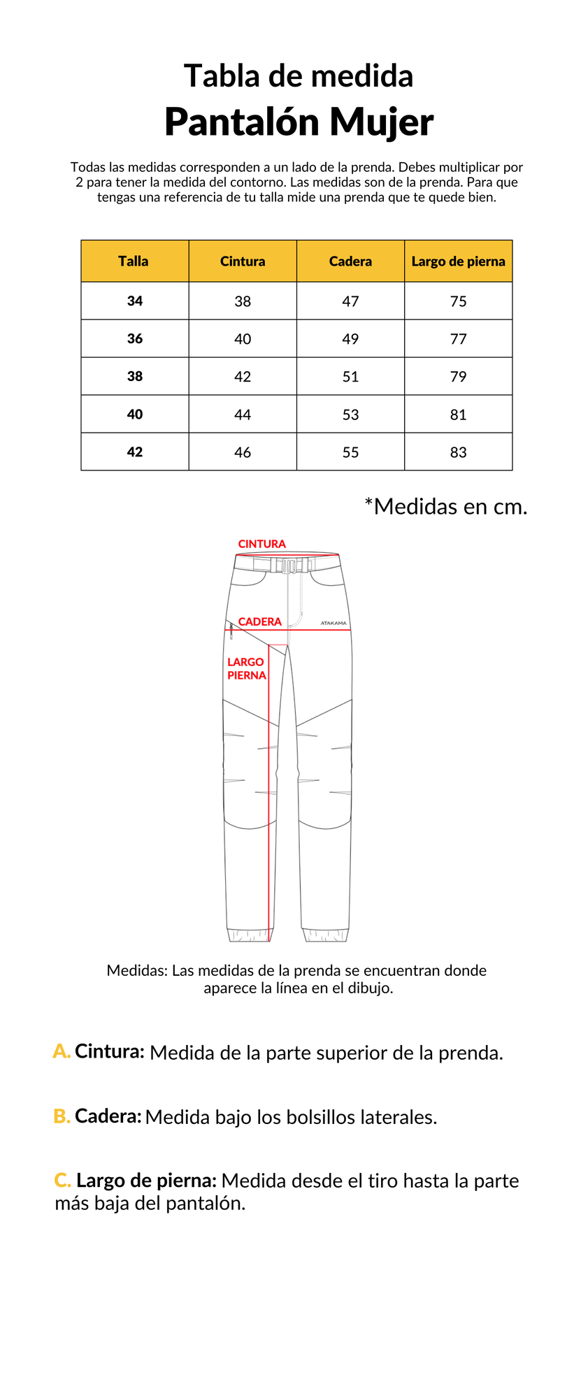 Pantalón Outdoor Mujer Alpino Atakama Outdoor-5