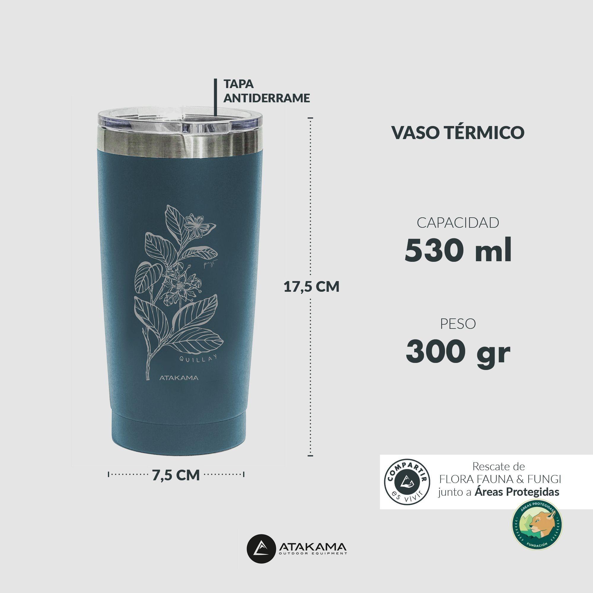 Vaso Termico 530 Ml Acero Inoxidable Atakama Outdoor-3