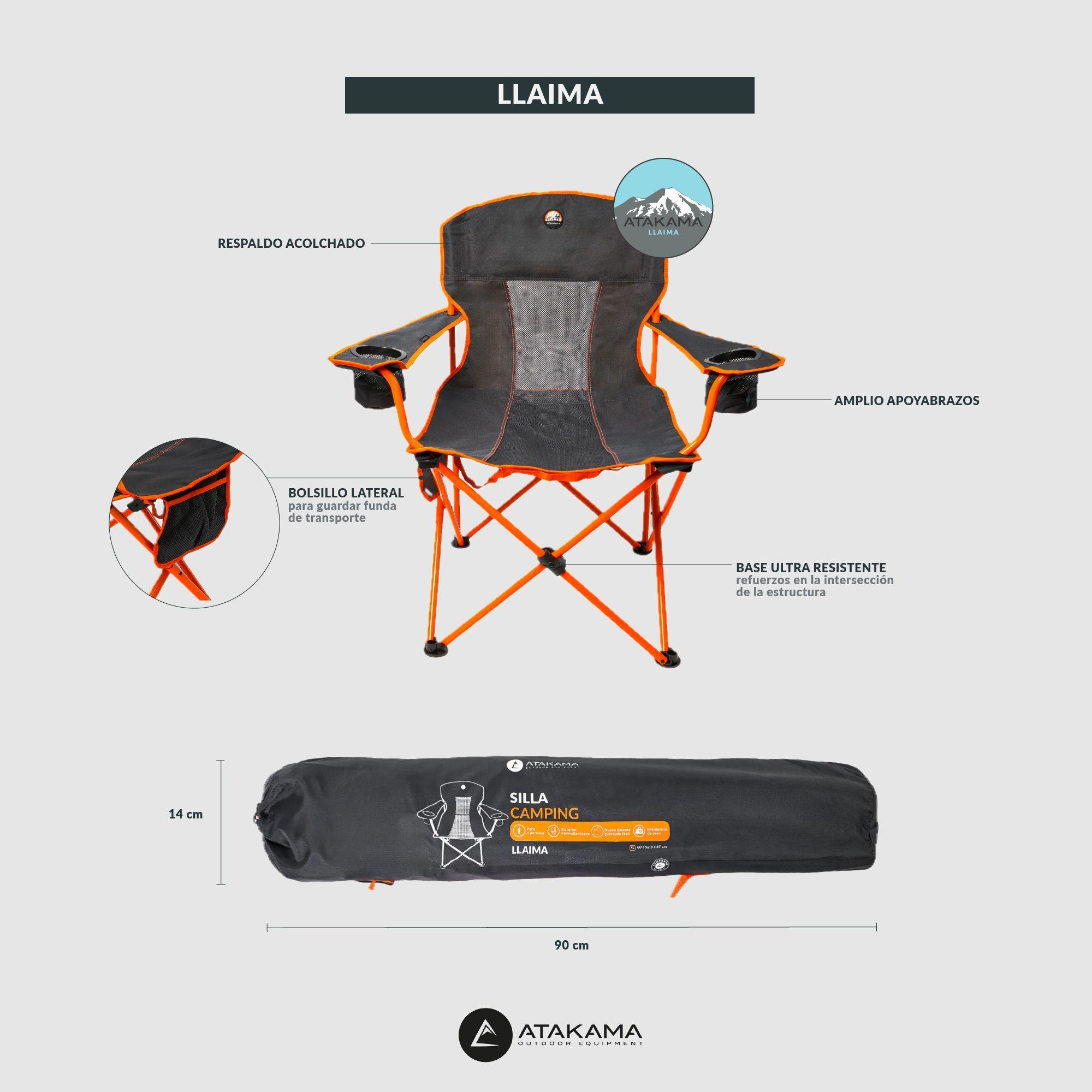 Silla de Camping Llaima XL Atakama Outdoor-6
