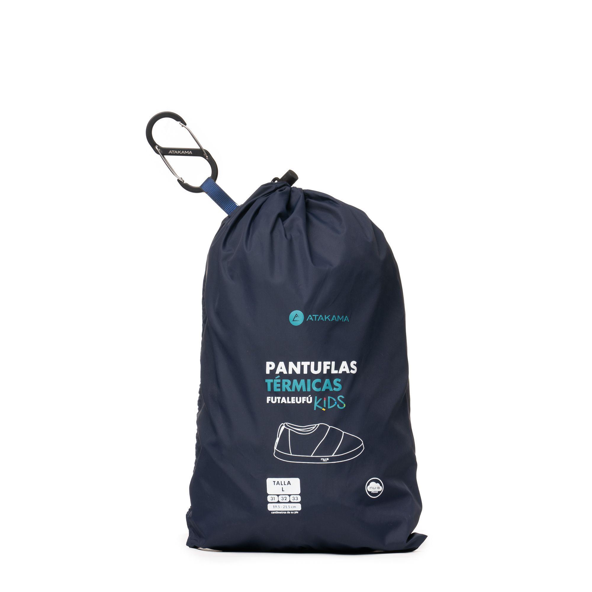 Pantufla Térmica Niño Azul Atakama Outdoor-6