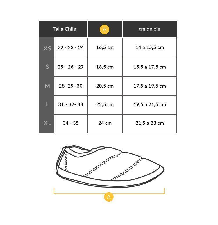 Pantufla Térmica Niño Azul Atakama Outdoor-7