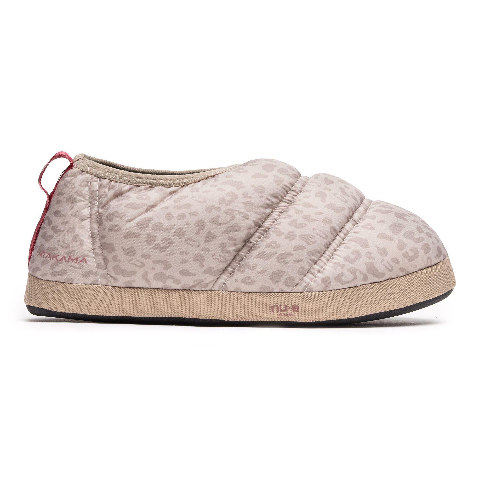 Pantufla Futaleufú Beige Animal Print Atakama Outdoor-0