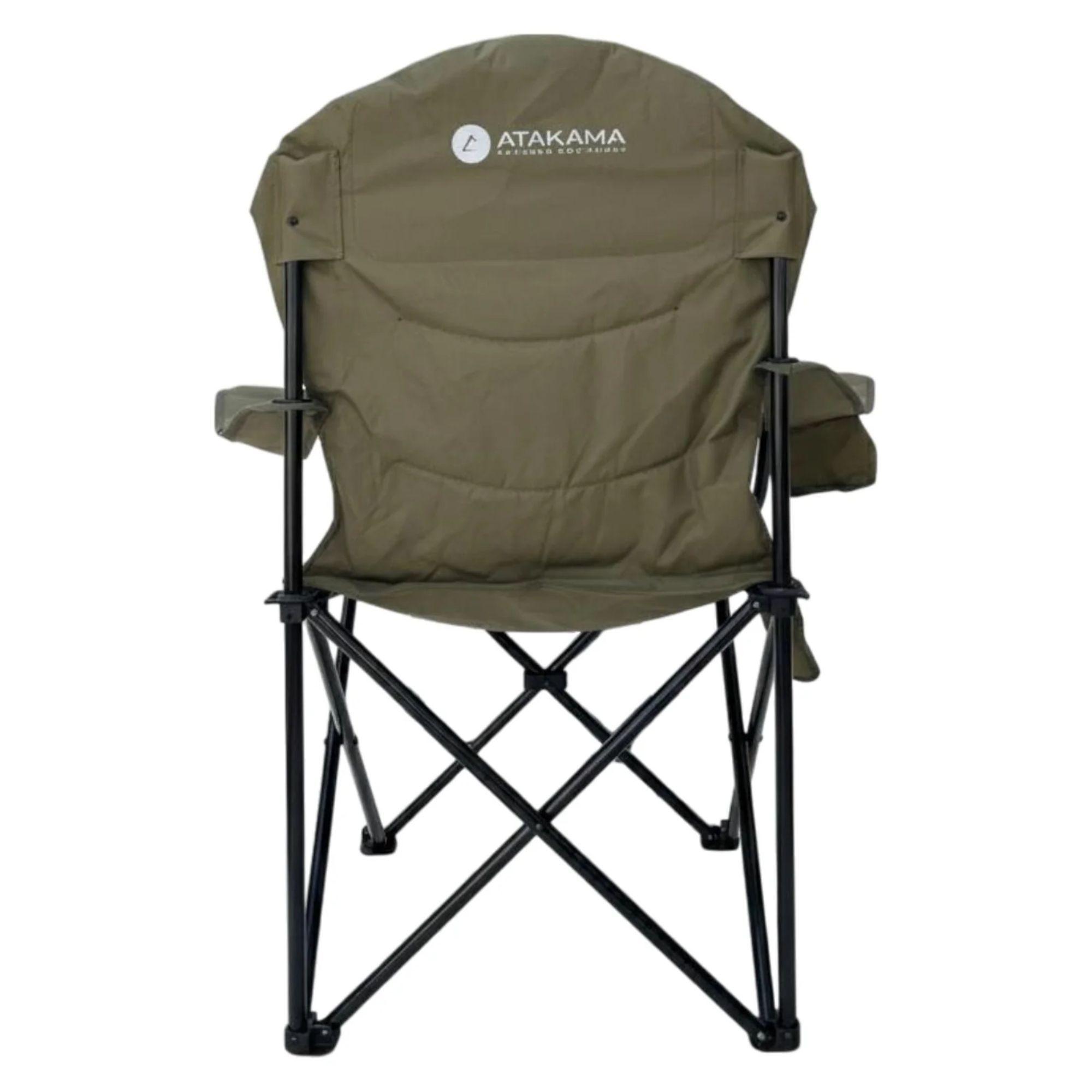 Silla Plegable Camping Acolchada Lonquimay Xl Verde Atakama Outdoor-4