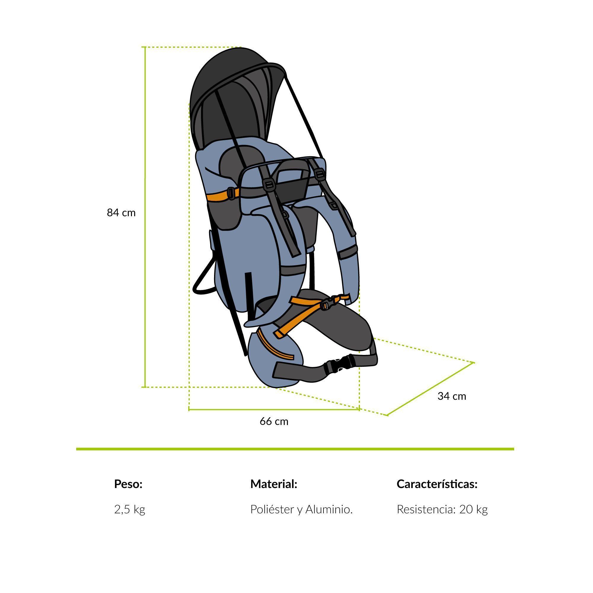 Mochila Portabebé + Techo Incluido Trekking Atakama Outdoor-1