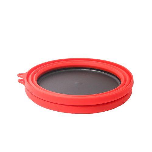 Set 2 Bowl Silicona Lucuma Set Rojo Atakama Outdoor-2