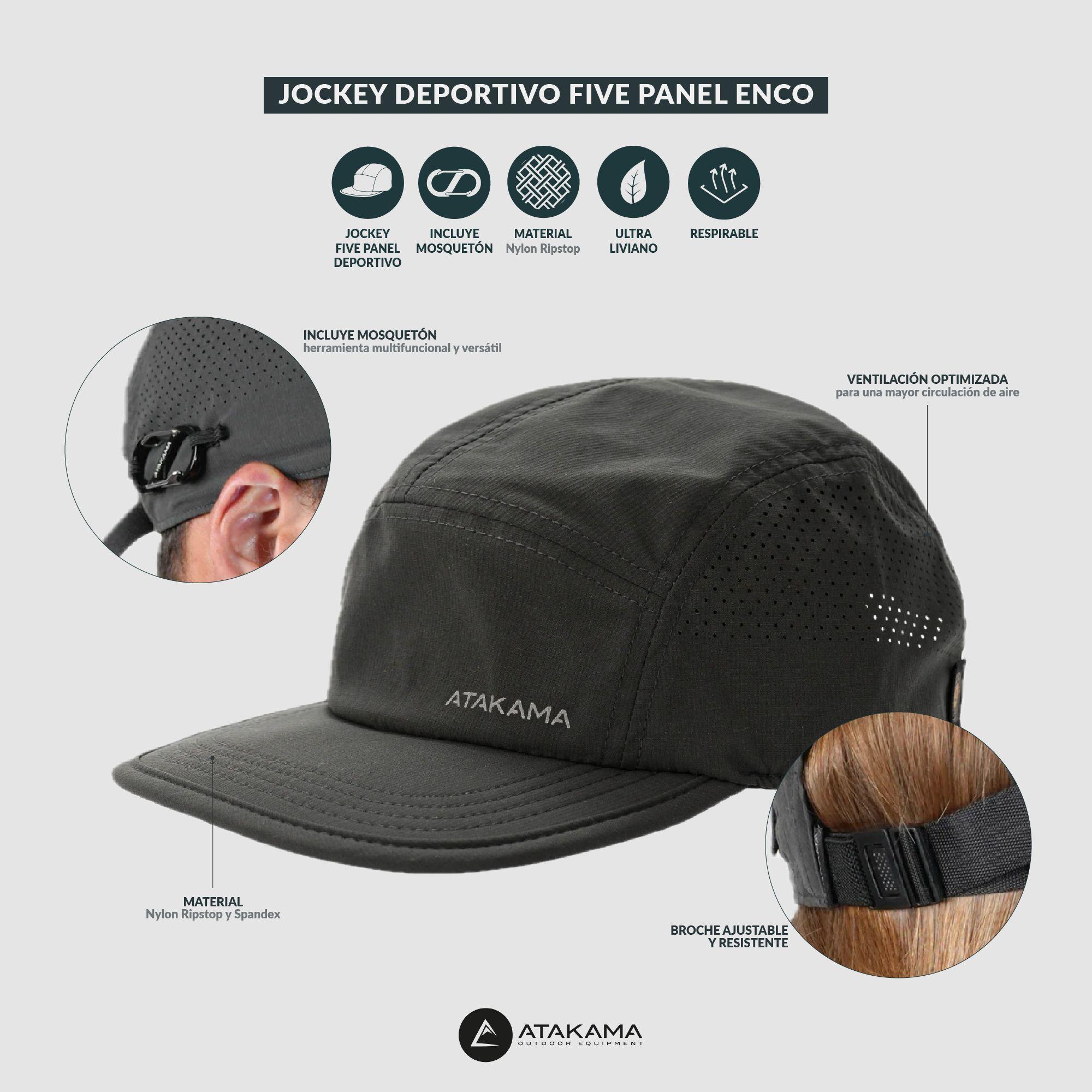 Jockey Deportivo Five Panel Enco Atakama Outdoor-4