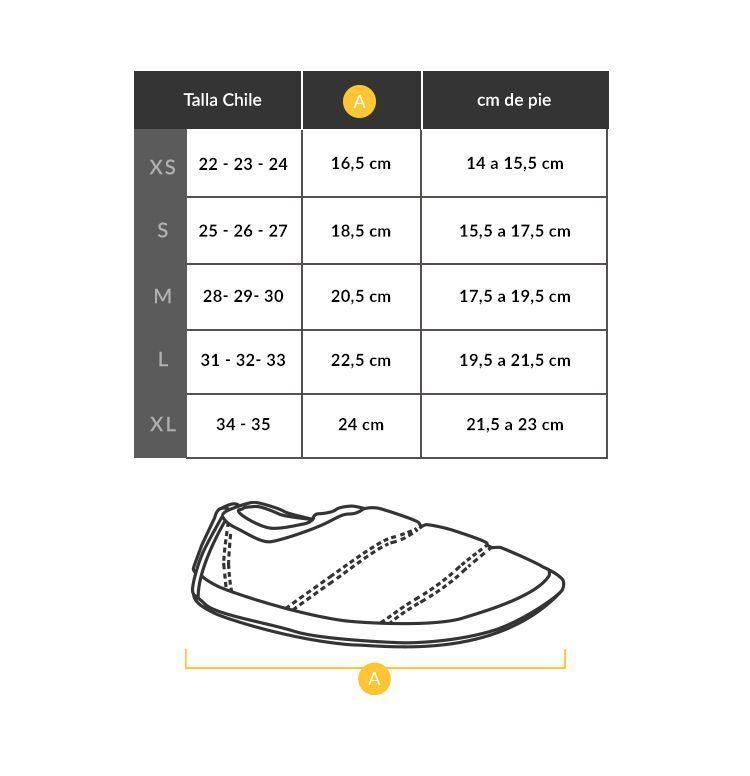Pantufla Térmica Niño Negro Atakama Outdoor-5
