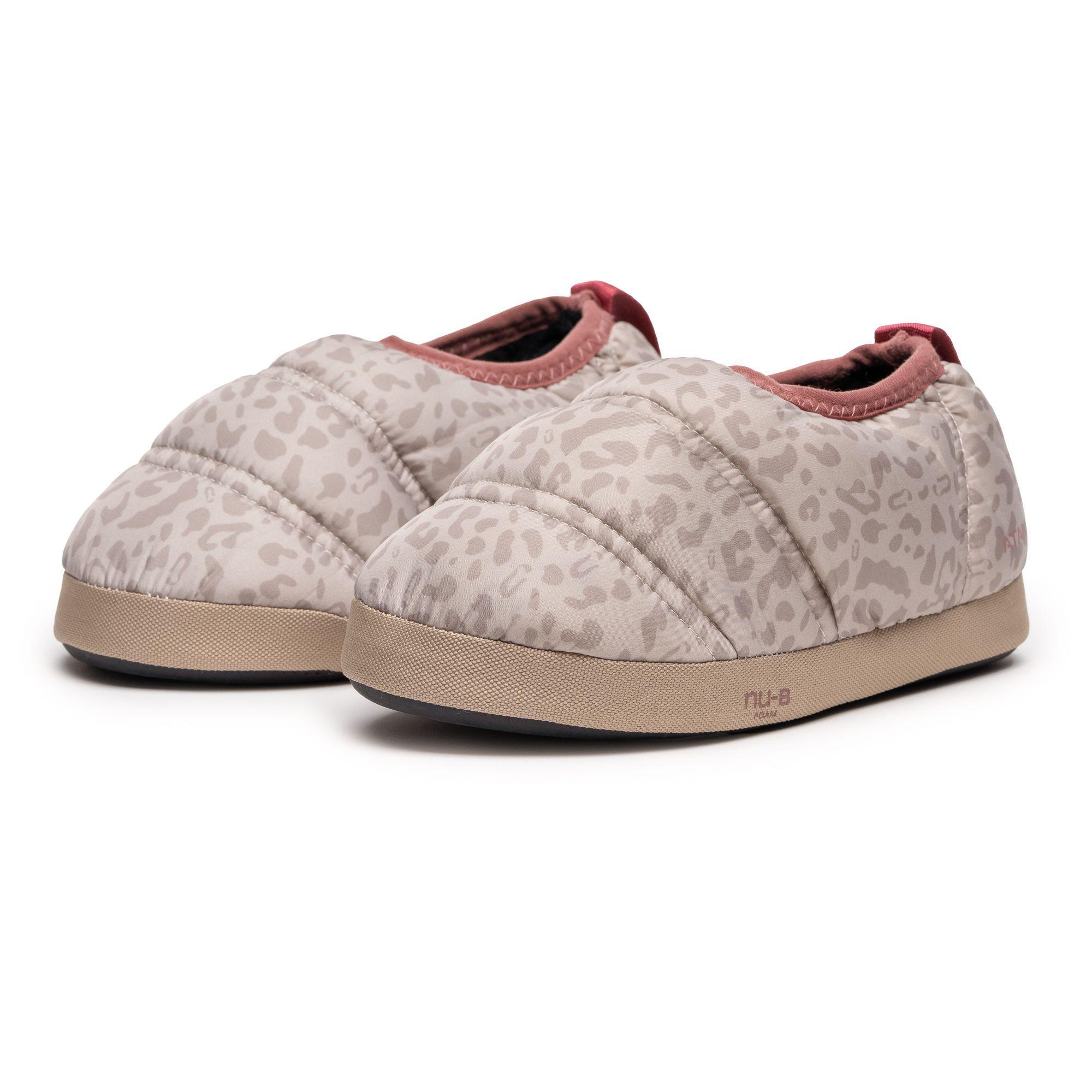 Pantufla Térmica Niño Beige Animal Print Atakama Outdoor-2