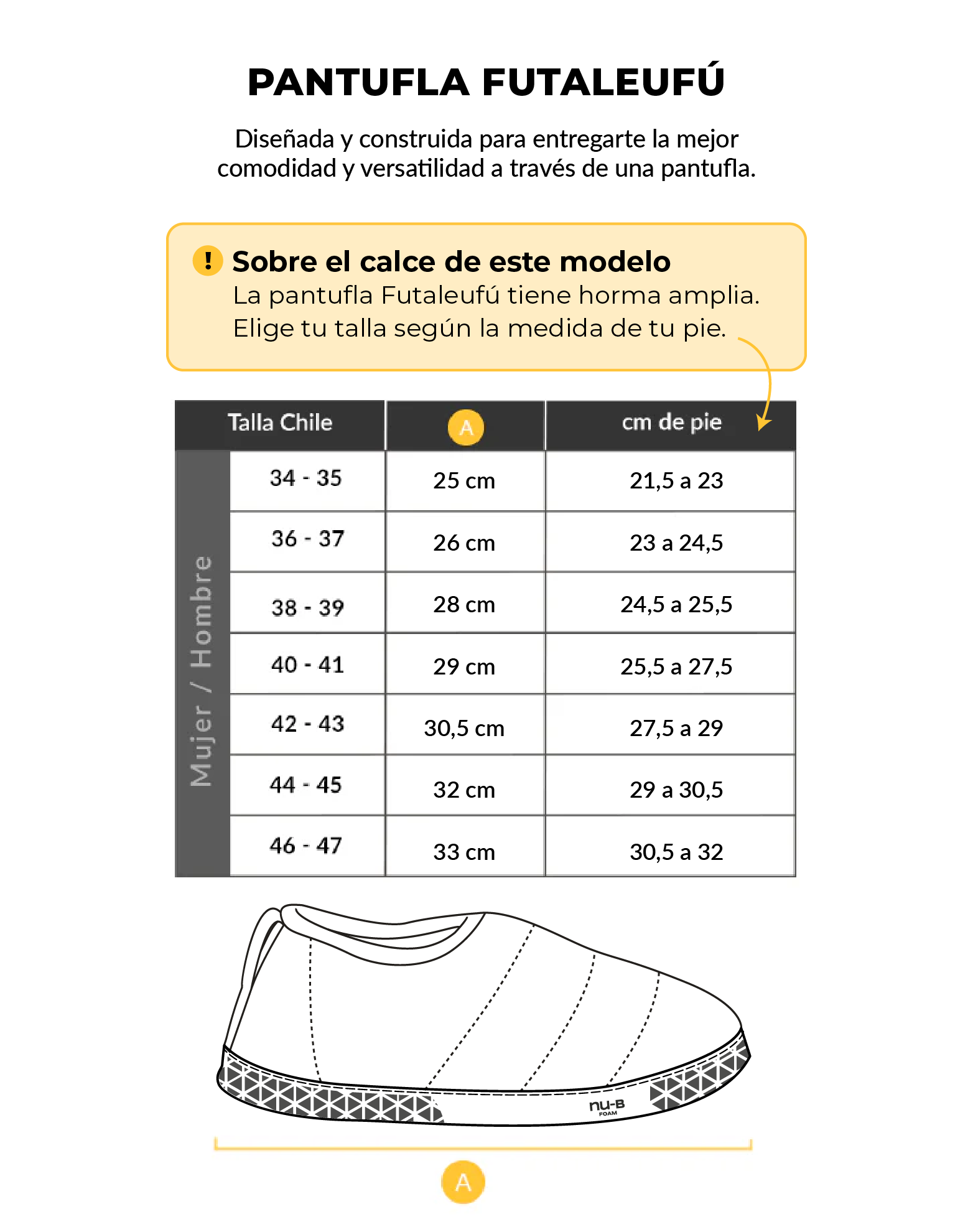 Pantufla Térmica Futaleufú FLEX / NU-B Foam Atakama Outdoor-7