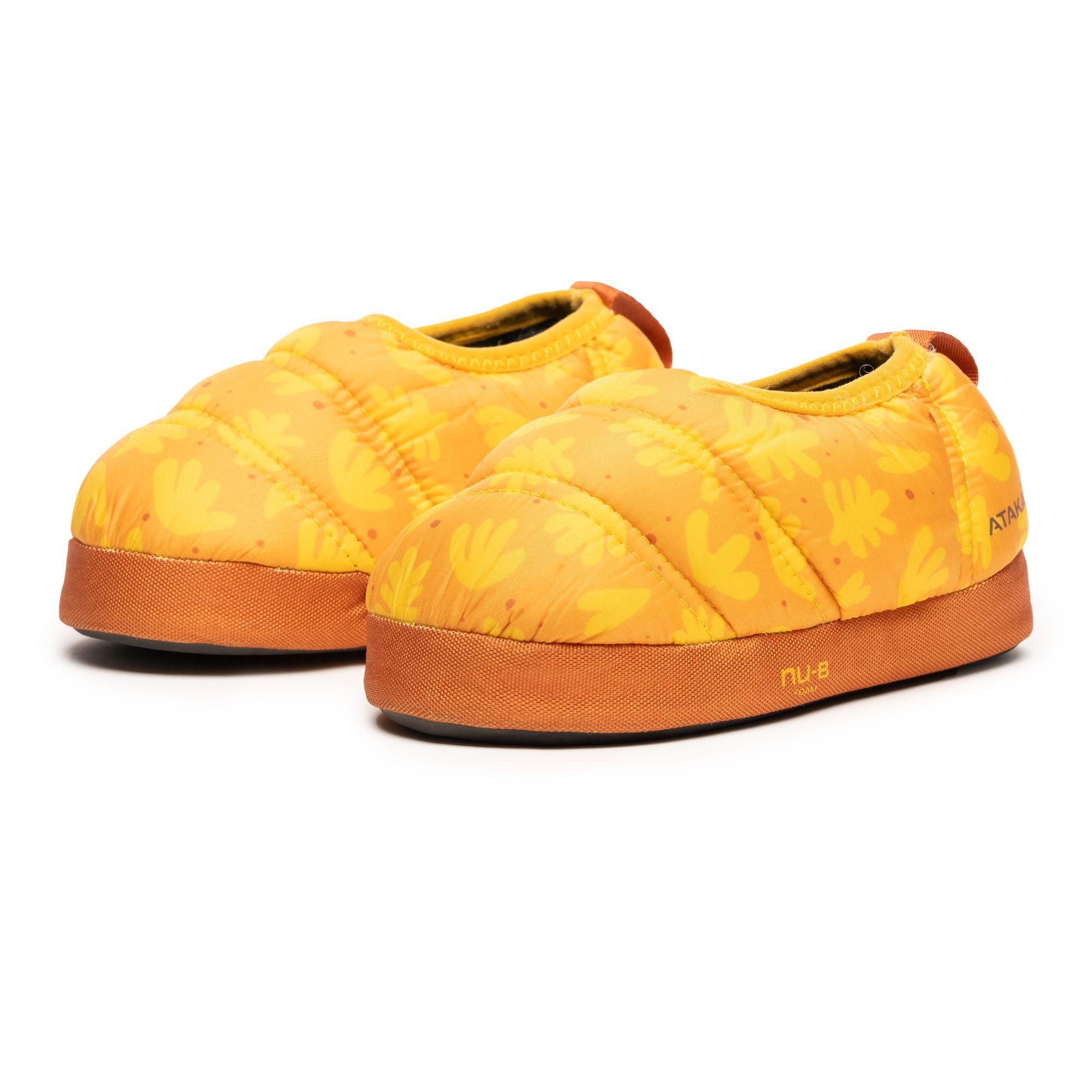 Pantufla Térmica Niño Mostaza Atakama Outdoor-2